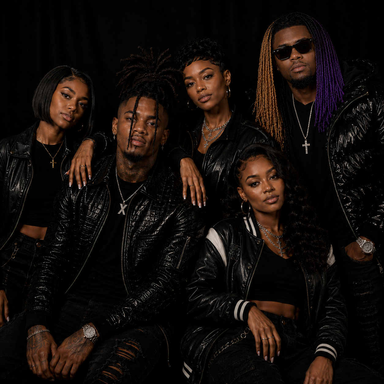 Xillz artist promotional group portrait