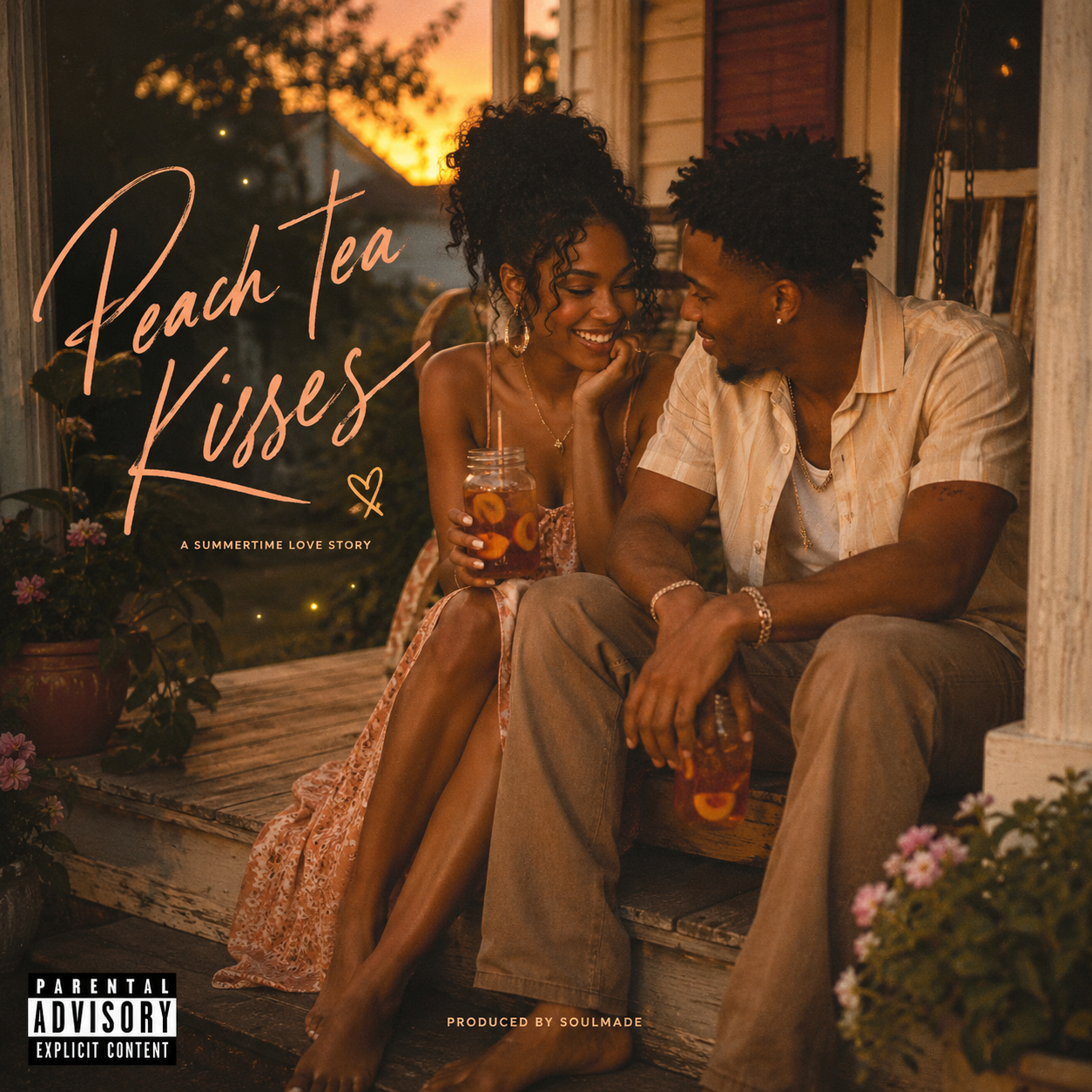 Peach Tea Kisses cover art
