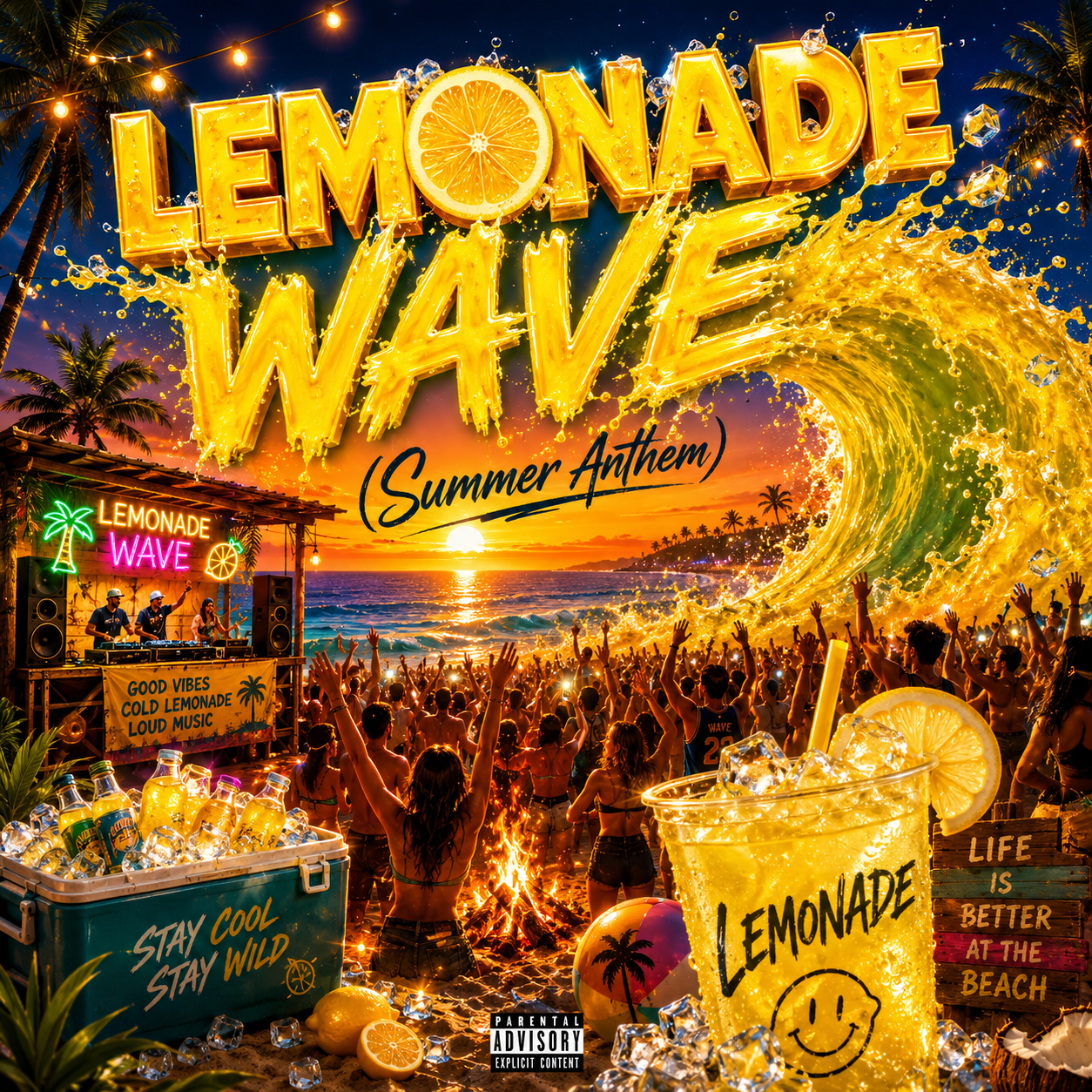 Lemonade Wave (Summer Anthem) cover art